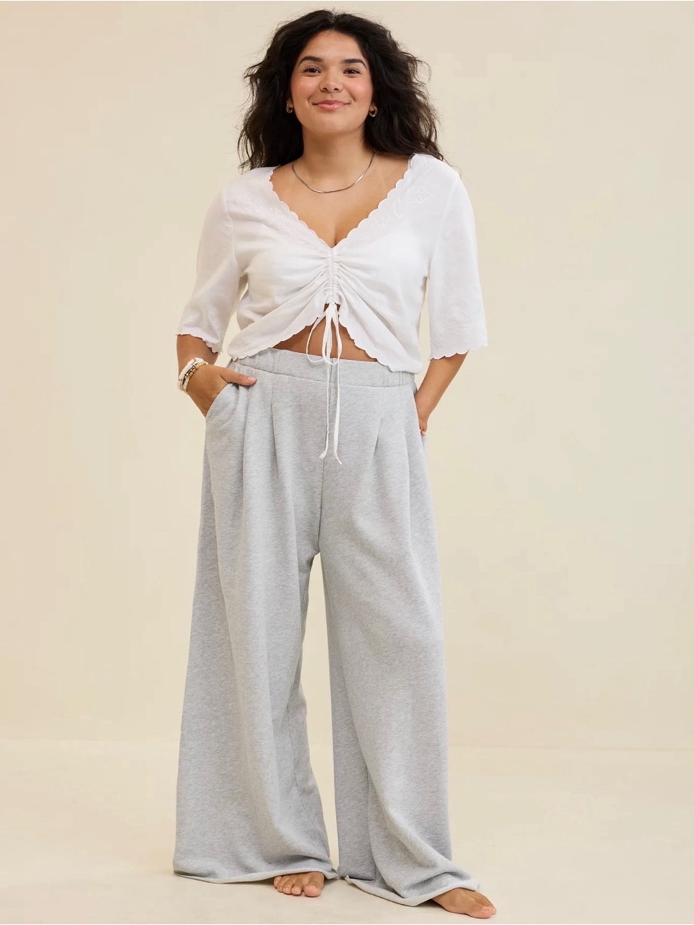 Aerie Street Trousers in Medium | Heather Gray
